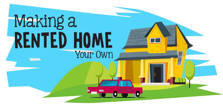 Infographic: Making a rented home your own